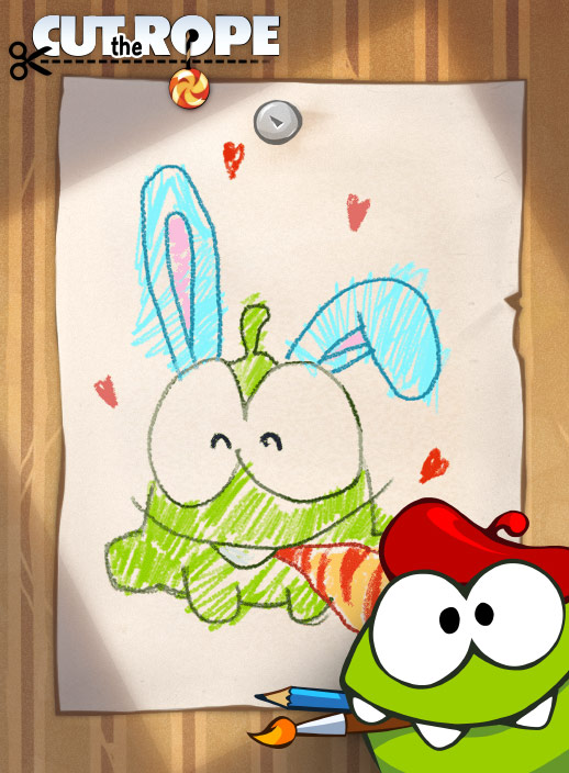 Cut the rope рисунки ам няма